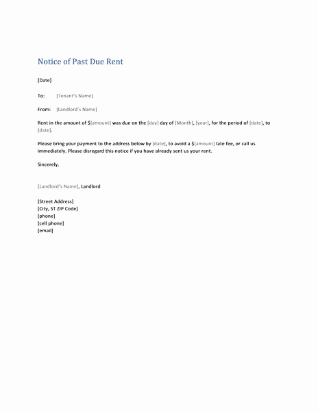 10 Day Payoff Letter Template New Notice Template Category Page 1 Efoza