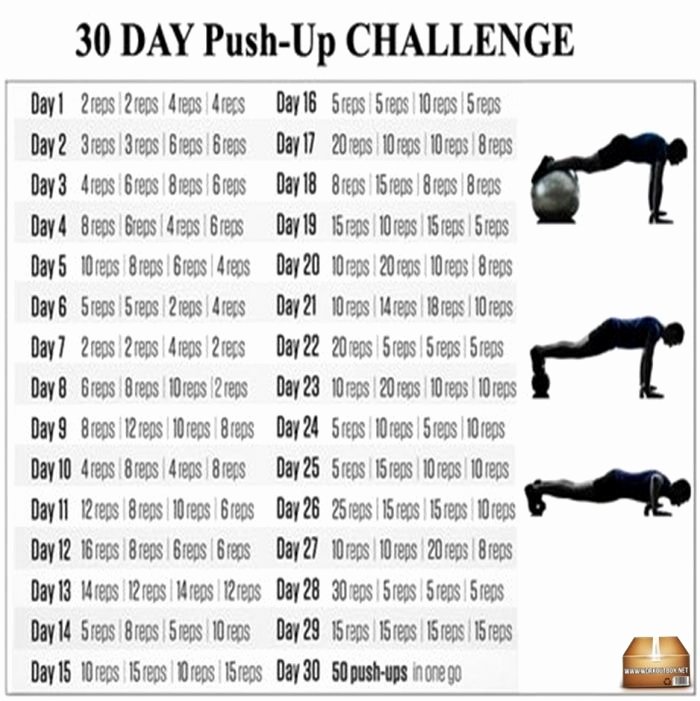 30 Day Improvement Plan Fresh 30 Day Push Up Challenge Healthy Body Workout Plan