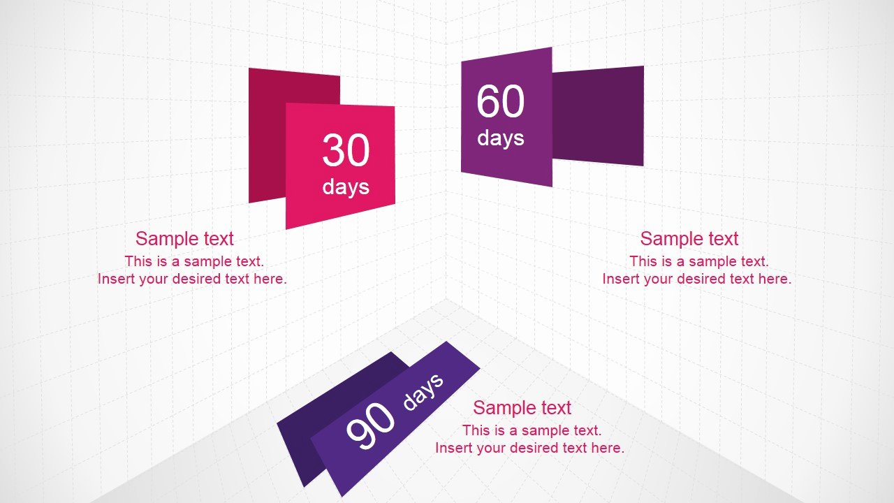 30 Day Plan Template Unique 30 60 90 Days Plan Powerpoint Template Slidemodel