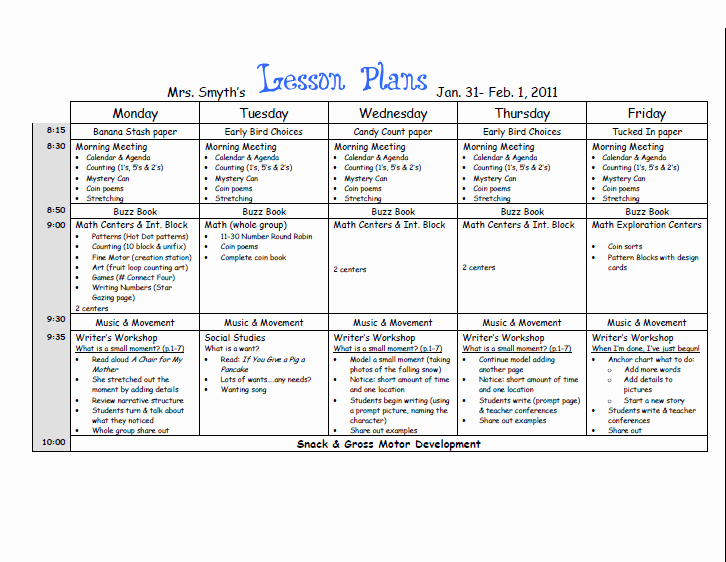 4th Grade Lesson Plan Template Luxury 4th Grade Math Lesson Plan Template – Mon Core Math