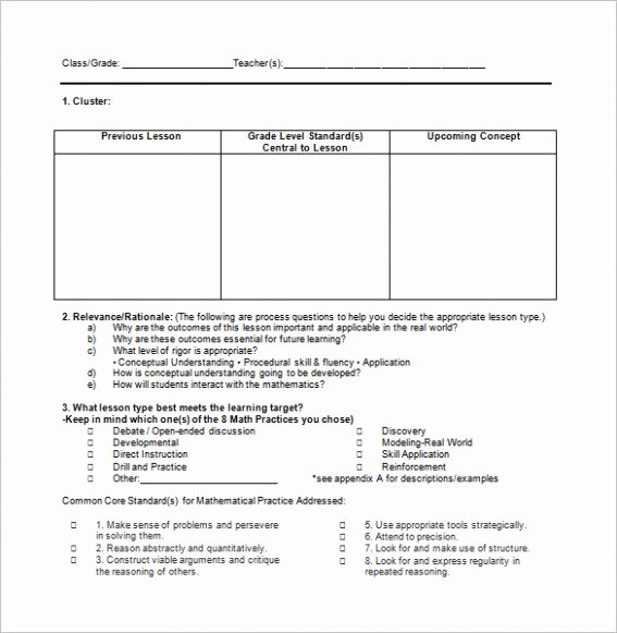 4th Grade Lesson Plan Template New Guided Reading Lesson Plan Template 4th Grade – 84 1st