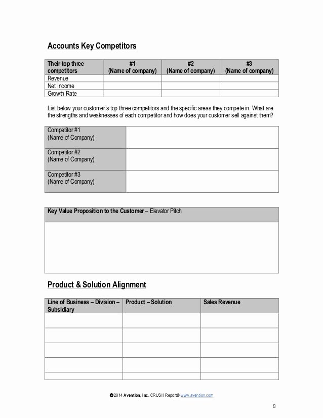 Account Plan Template Ppt Lovely Growth Plan Template