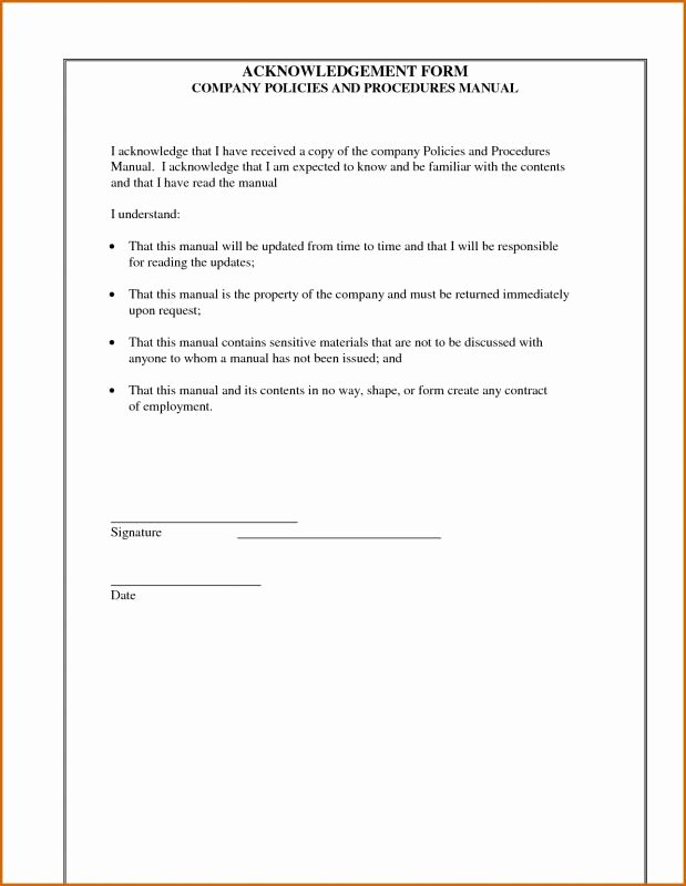 Acknowledgement Of Receipt form Template Lovely Free Printable Doctors Excuse for Work