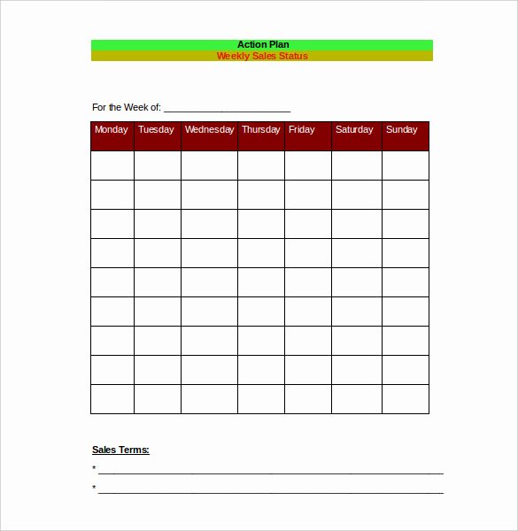 Action Plan Template Excel New 27 Sales Action Plan Templates Doc Pdf Ppt