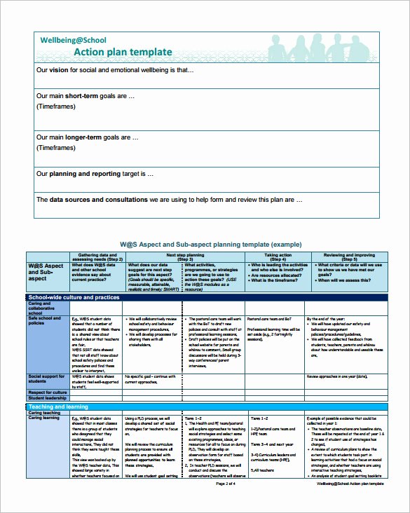 Action Plan Template Excel Unique Project Action Plan Template 17 Free Word Excel Pdf