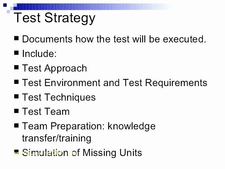 Agile Test Plan Template Lovely Usability Test Plan Template Agile Test Strategy Template