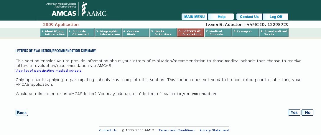 Amcas Letter Of Recommendation Sample Fresh Medical School M D Application Letters Of