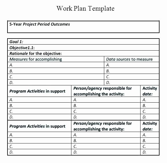 Annual Work Plan Template Best Of Annual Work Schedule Template Excel Plan – Btcromaniafo