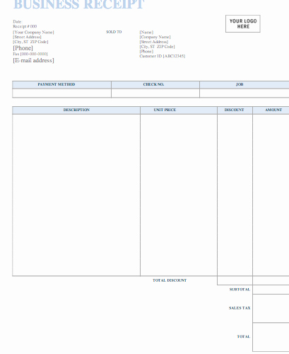 Another Word for Receipt Best Of Receipt Template – Page 2 – Free Receipt Templates