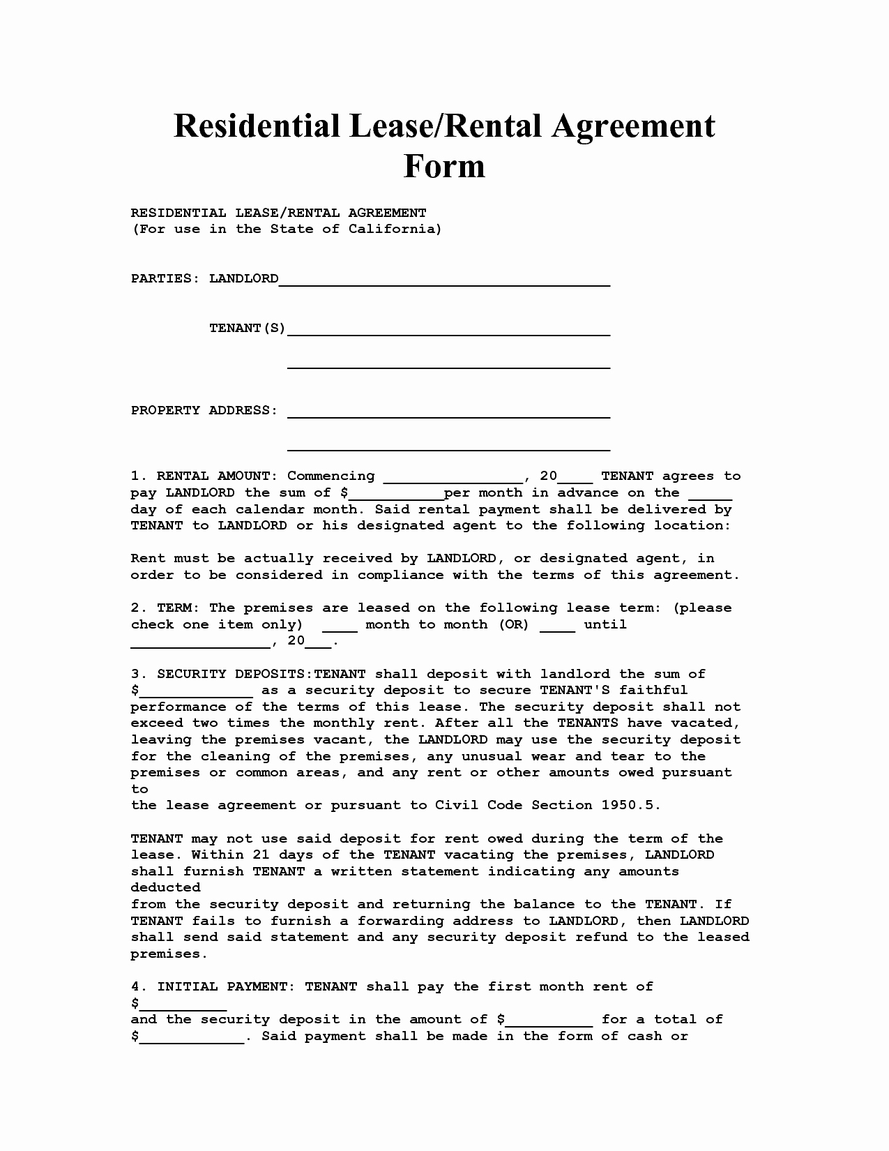 Apartment Lease Transfer Agreement Template Awesome California House Lease Agreement form