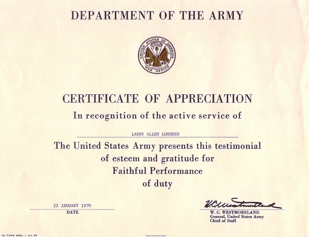 Army Award Certificate Template Awesome Untitled 1 [a70thvets]