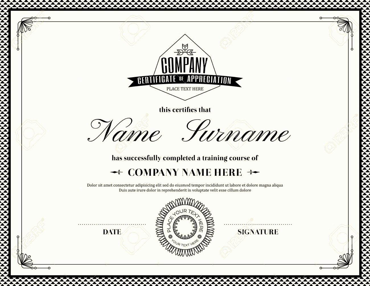 Army Award Certificate Template Best Of Army Award Template Reverse Search