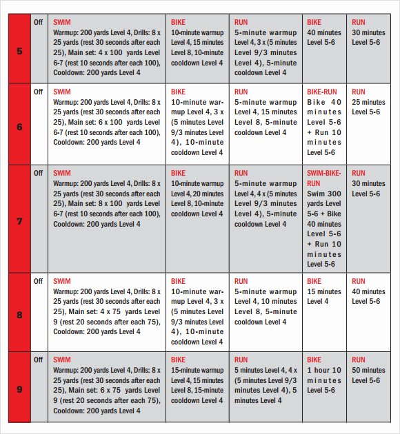 Army Training Plan Template Elegant Training Calendar Template 11 Free Download for Pdf