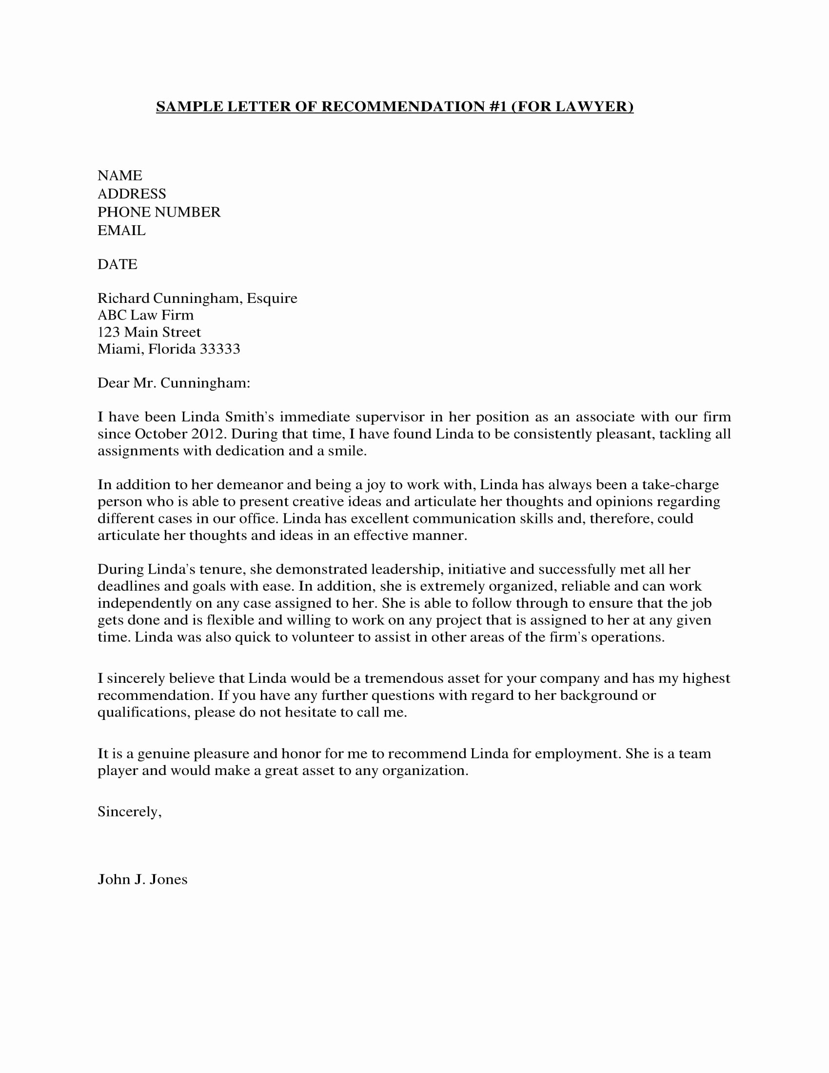 Attorney Letter Of Recommendation Luxury 10 Business Reference Letter Examples Pdf