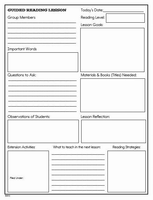 Balanced Literacy Lesson Plan Template Best Of Imagine that Get Ready &amp; Plan