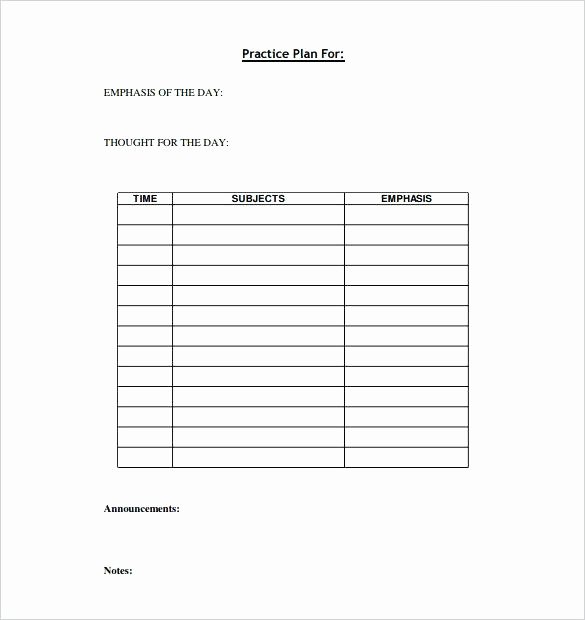 Basketball Practice Plan Template Beautiful Logic Model Table format Word Document Blank Program