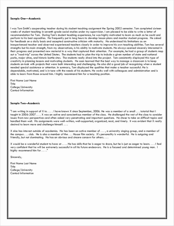 Berkeley Letter Of Recommendation Luxury How to Write A Re Mendation Letter for Graduate School