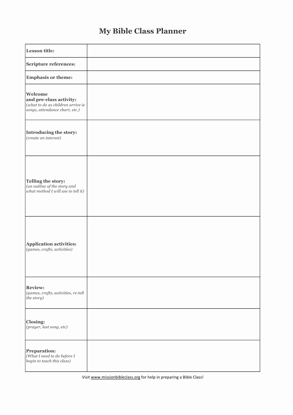Best Lesson Plan Template Luxury Blank Lesson Plan Templates to Print
