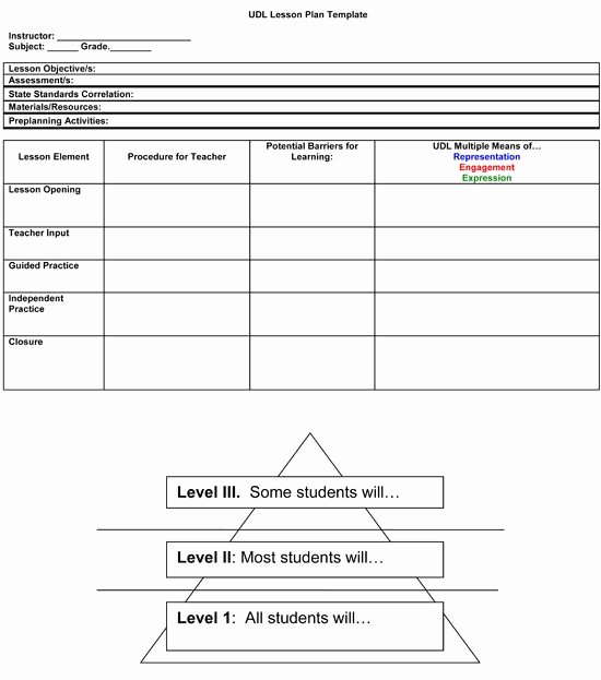 Blank Lesson Plan Template Unique Best 25 Blank Lesson Plan Template Ideas On Pinterest