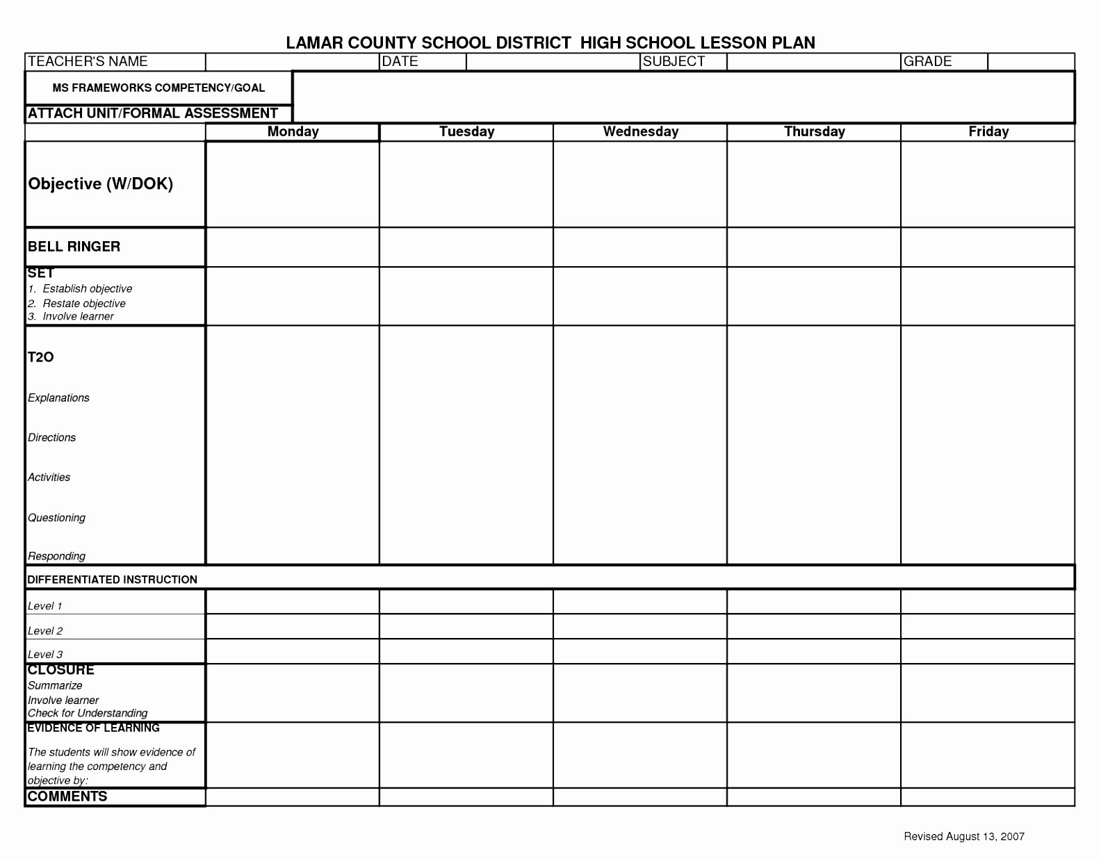 Blank Ubd Lesson Plan Template Lovely 12 Blank Lesson Plan Template High School Peyuo
