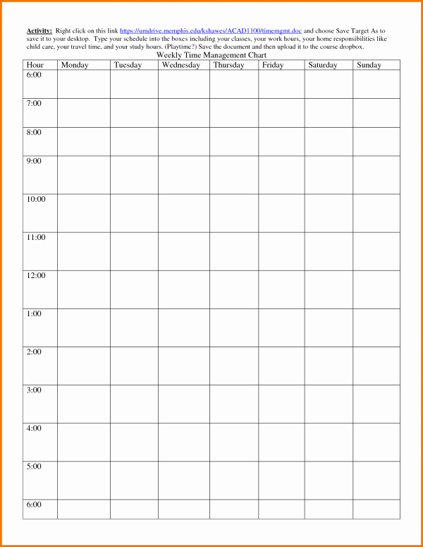 Block Schedule Lesson Plan Template Unique Block Schedule Template