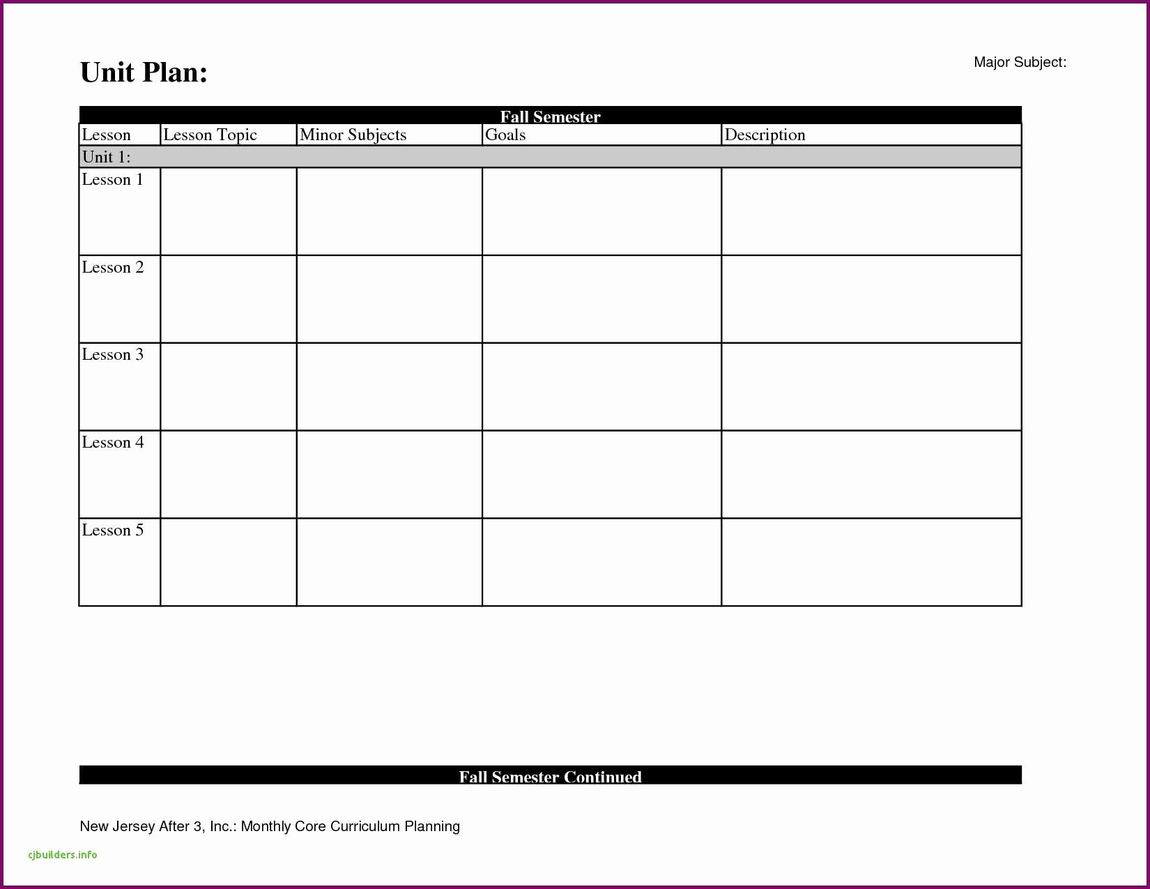 Block Scheduling Lesson Plan Template Best Of Free Preschool Monthly Lesson Plan – Monthly