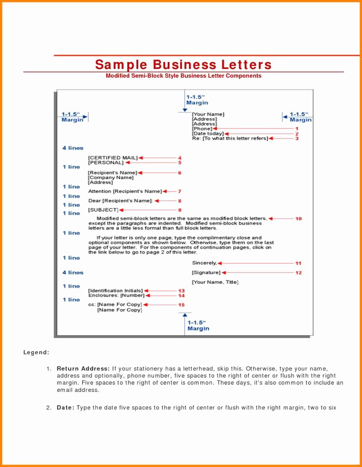 Blocked Style Letter format Elegant Best 20 Business Letter Sample Ideas On Pinterest