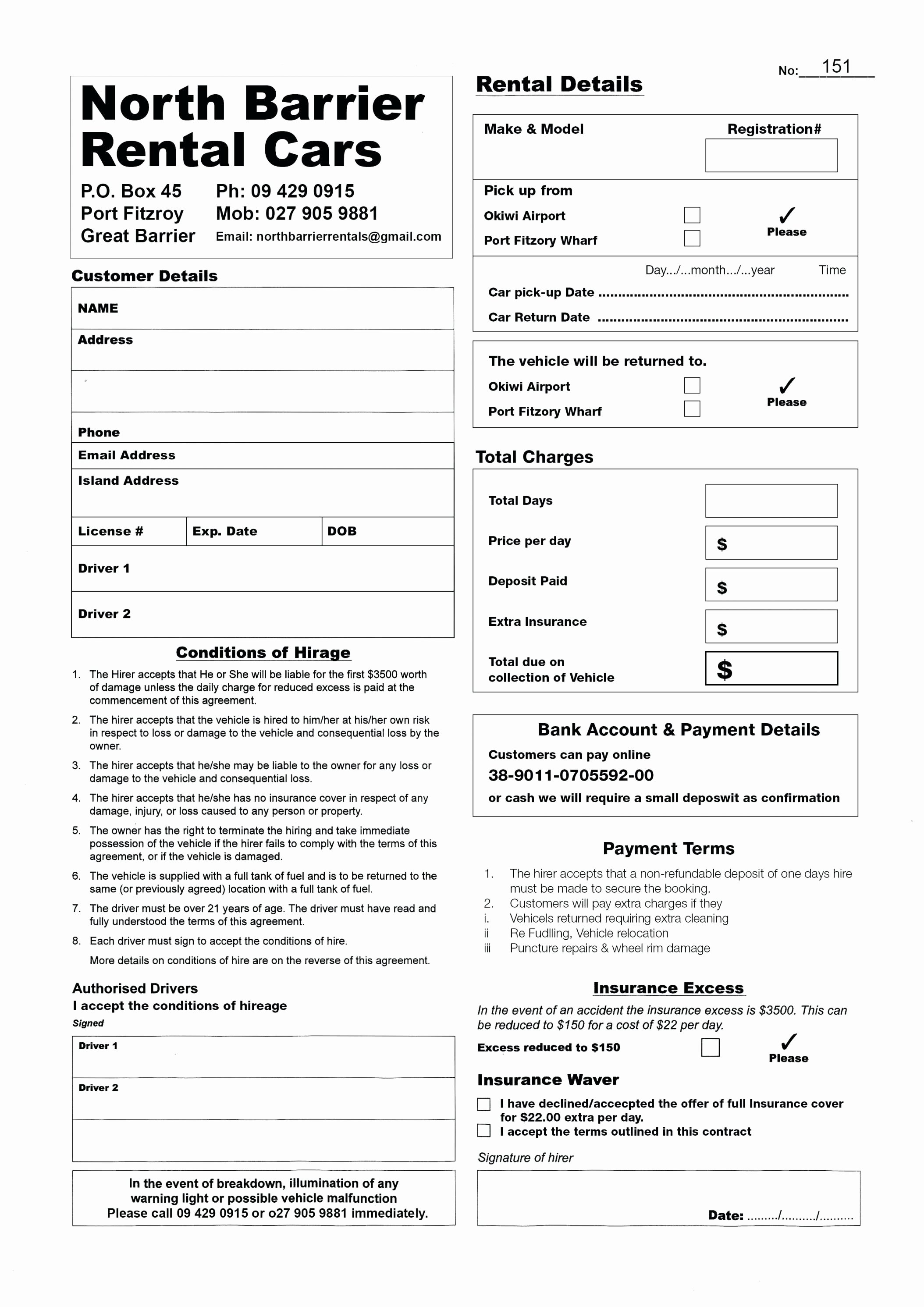 Bounce House Rental Agreement Template Unique Rental forms Rental Agreement A Birthday Party Train form