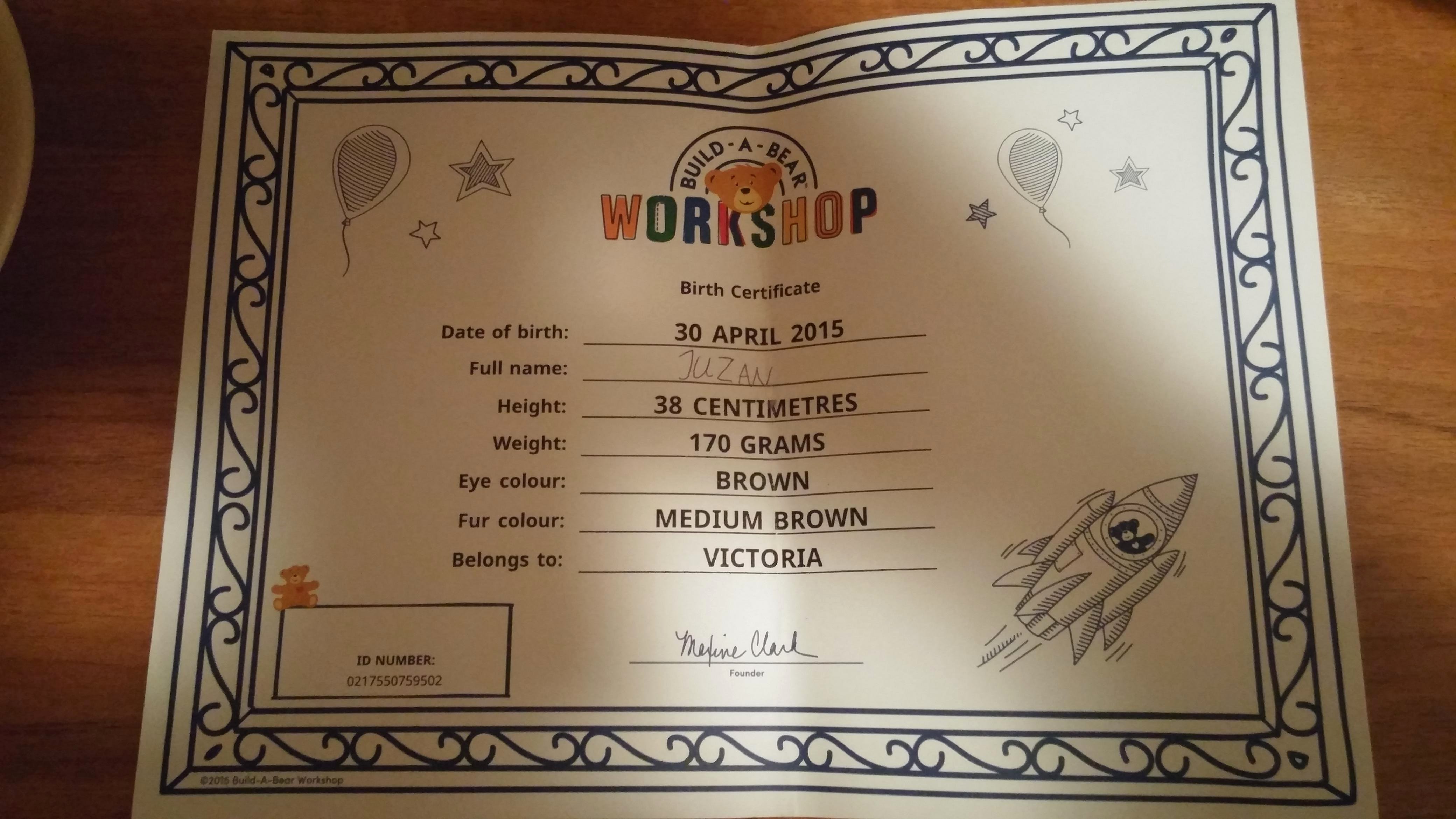 Build A Bear Birth Certificate Template Luxury Build A Bear This Customer Experience Stock is Going to