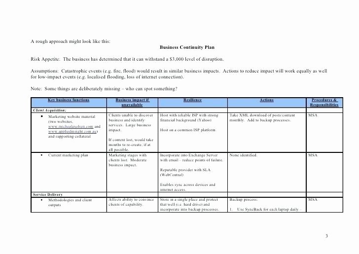Business Contingency Plan Template Lovely Simple Checklist Template Word Cialisvbsfo