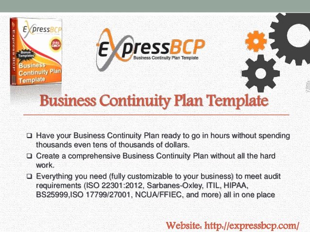 Business Continuity Plan Template Inspirational Express Bcp Business Continuity Plan Template