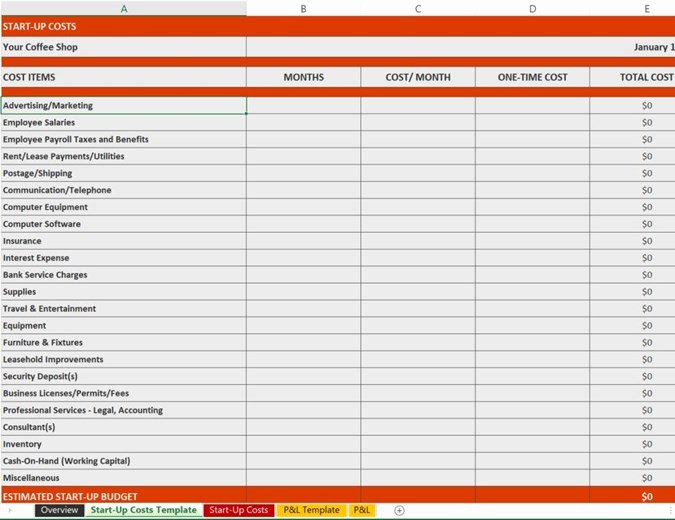 Business Financial Plan Template Excel Best Of Business Financial Plan