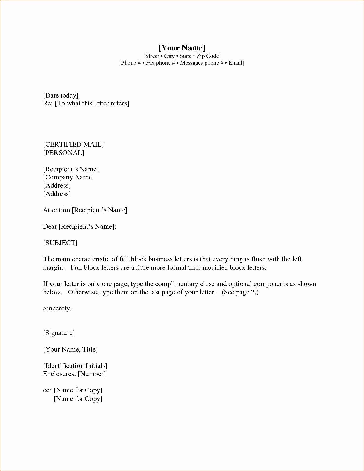 Business Letter format attachment Best Of New Business Letter attachment