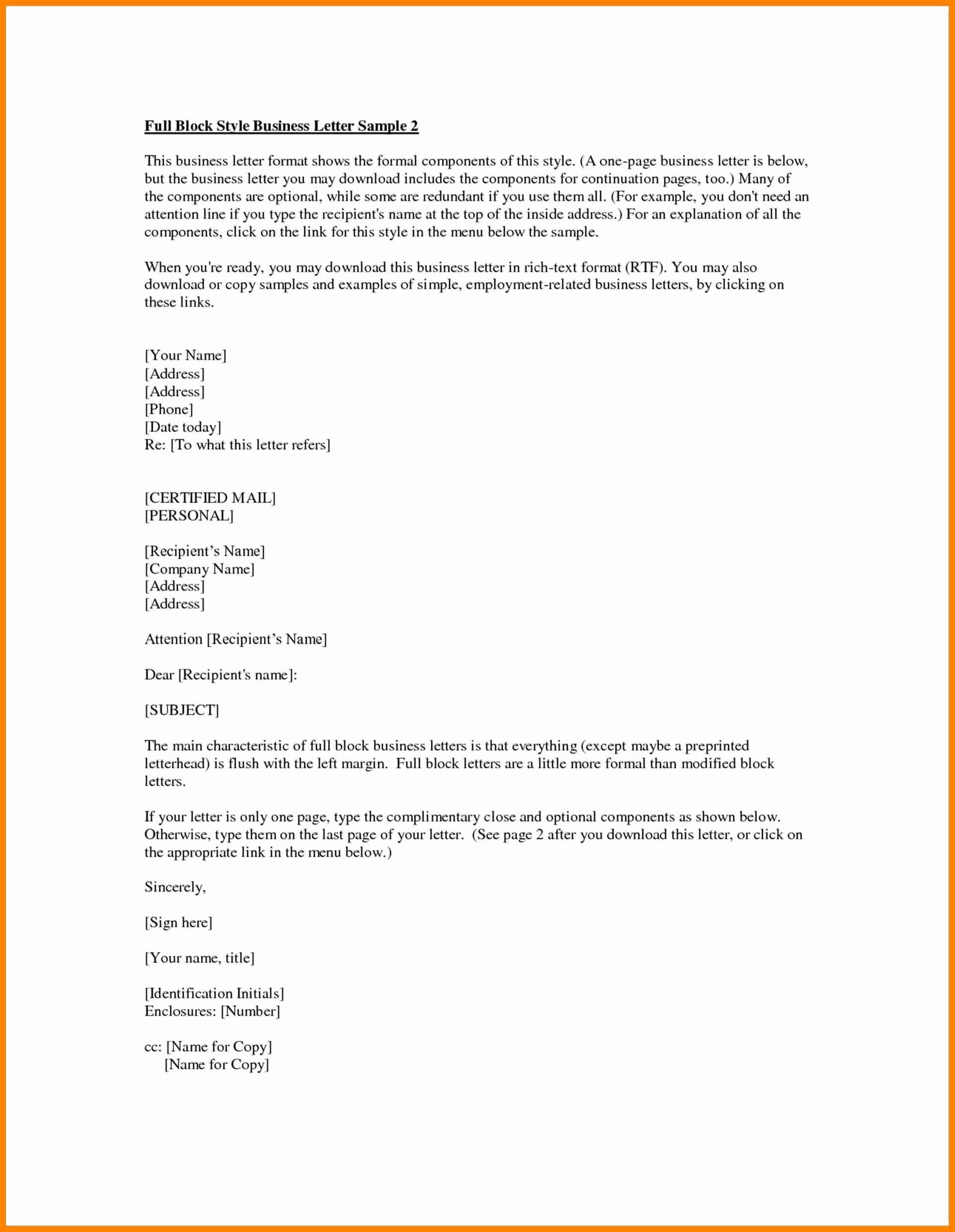 Business Letter format Cc Lovely Letter format Cc attachment and Tripeventco Business