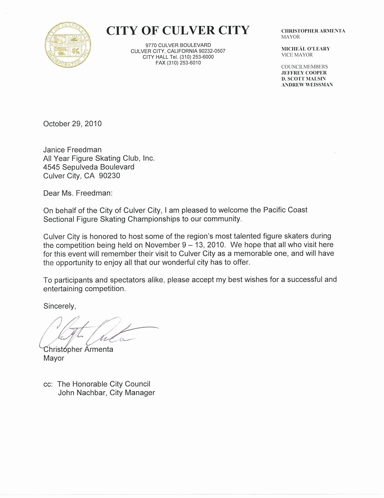 35 Business Letter Format With Cc Hamiltonplastering