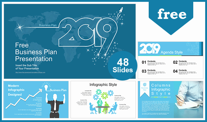 Business Plan Powerpoint Template Free Inspirational 2019 Business Plan Powerpoint Templates for Free