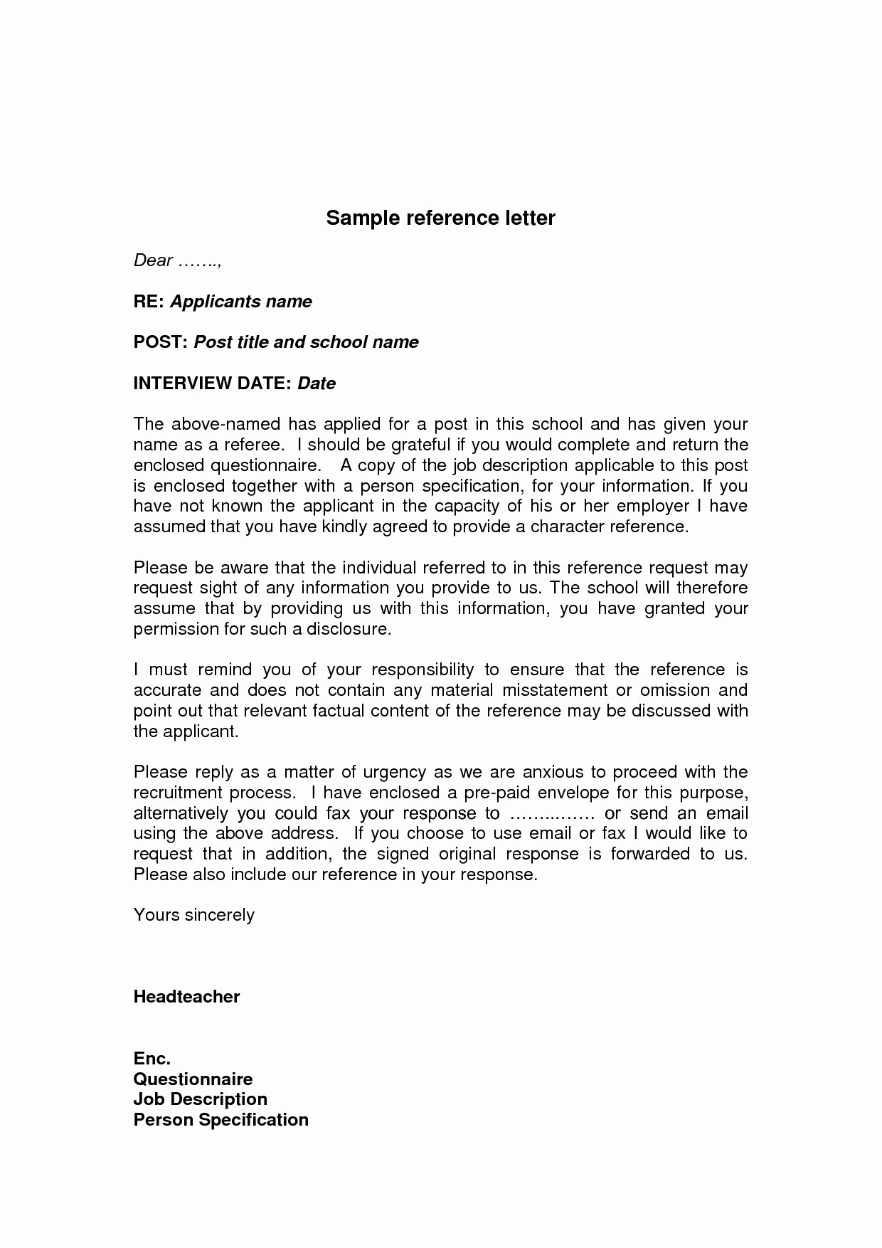 Business Recommendation Letter Template Fresh Personal Reference Letter Template 2018