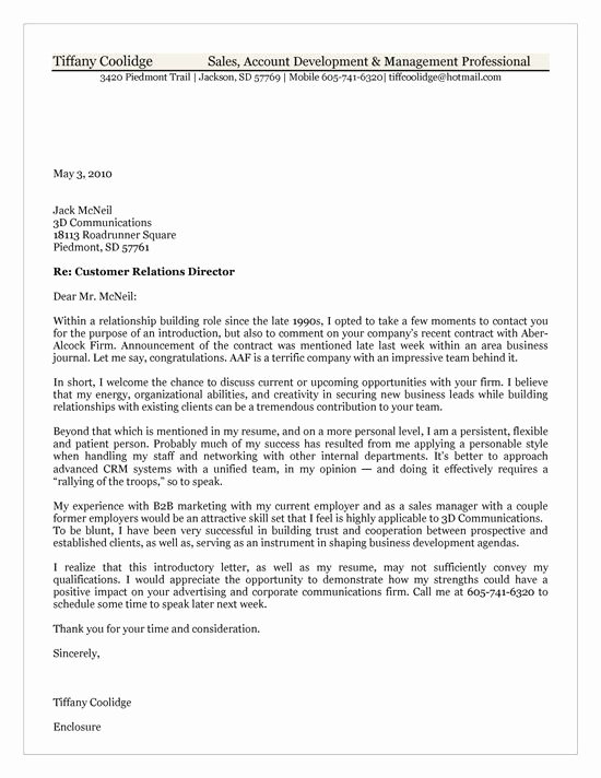 Buy Letter Of Recommendation Awesome Customer Cover Letter Cover Letter Examples
