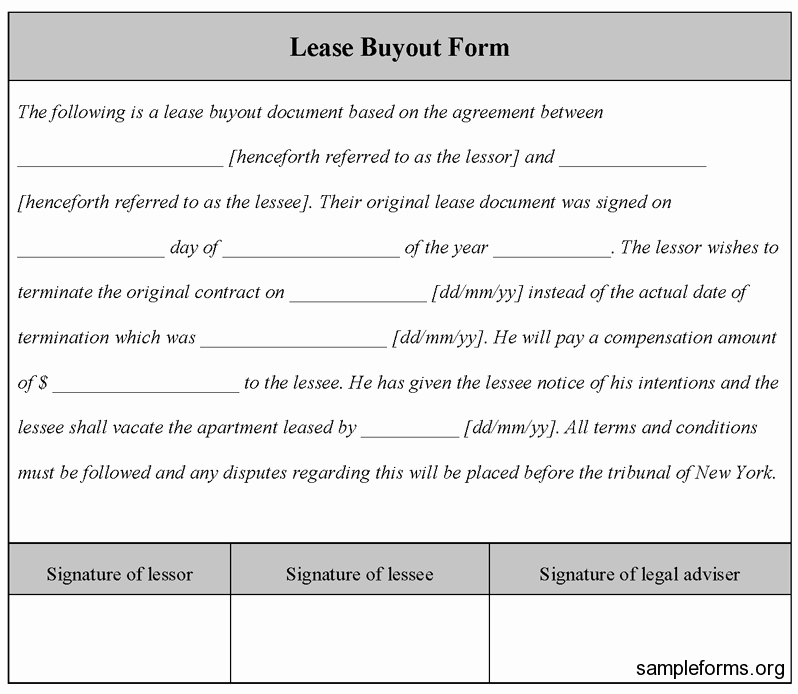 Buyout Agreement Sample Lovely Selling Out How to Negotiate A Tenant Buyout In San
