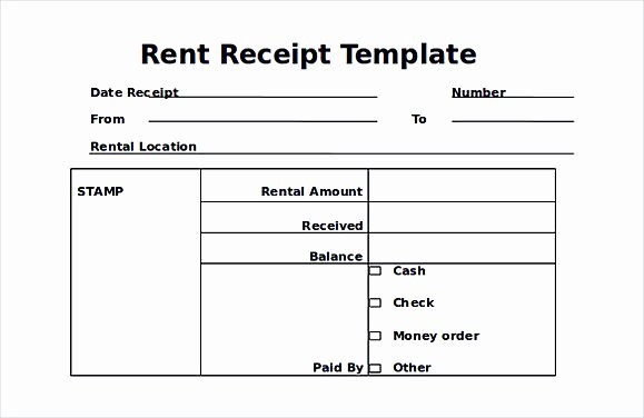Car Rental Receipt Template Unique Rent Invoice Template