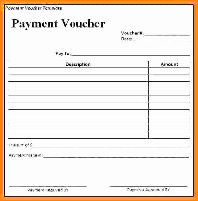 Cash Receipt format In Word Lovely 7 Cash Payment Voucher format In Word