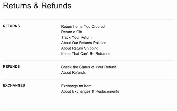 Cash Refund Receipt Template Lovely Sample Return Policy for E Merce Stores Termsfeed
