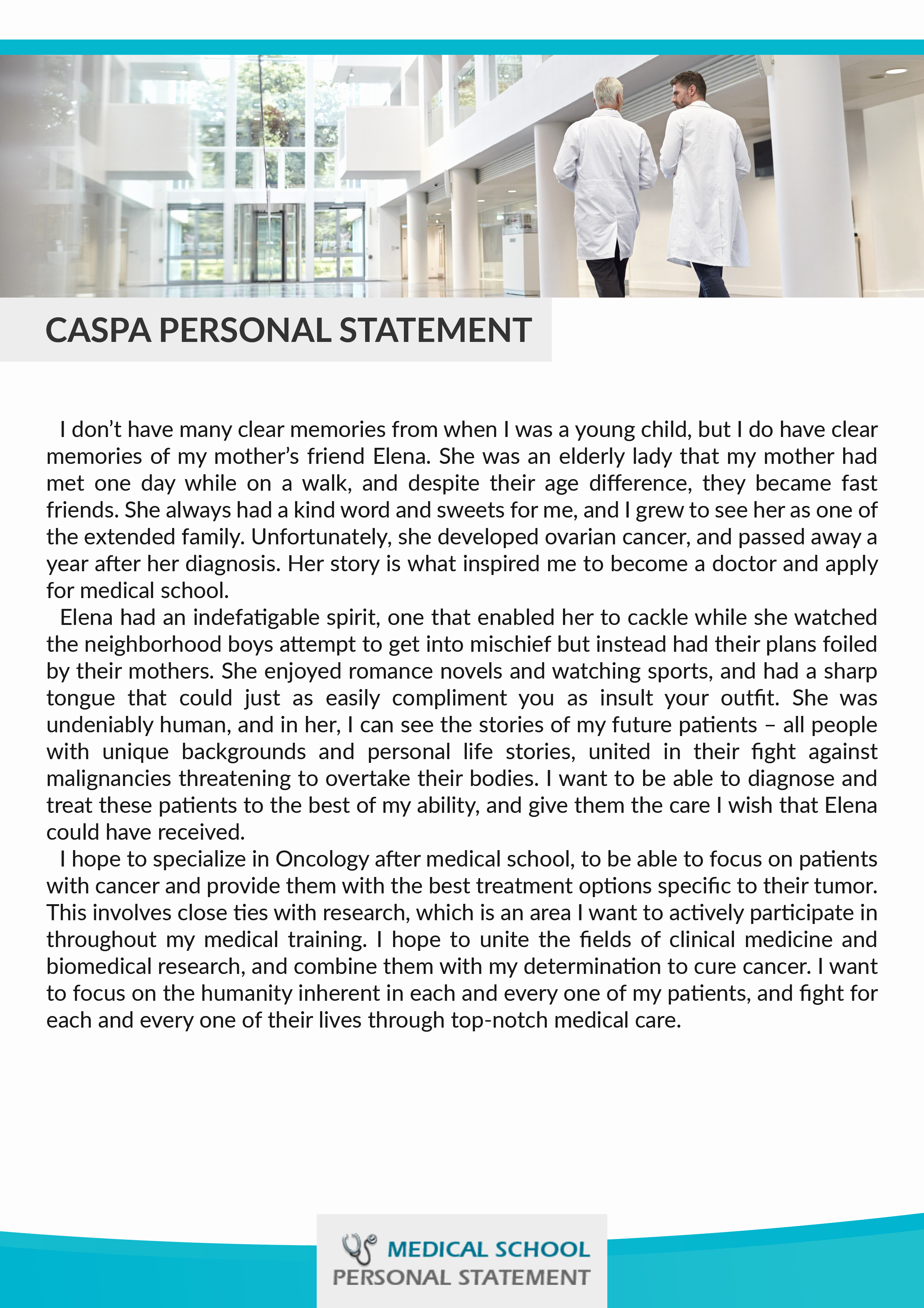 Caspa Letter Of Recommendation Unique Caspa Personal Statement Secrets Successful Writing A