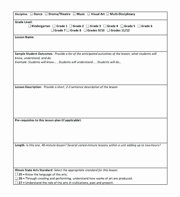 Ccs Lesson Plan Template Inspirational Ccss Math Lesson Plan Template Yourpersonalgourmet