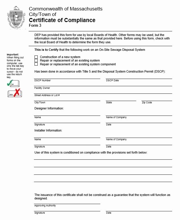 Certificate Of Conformance Template Pdf Beautiful 8 Free Sample Professional Pliance Certificate