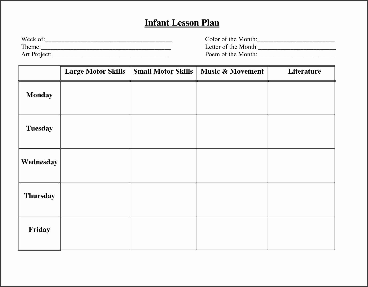 Cfi Lesson Plan Template New 4 Lesson Plan Checklist Template Downloadable