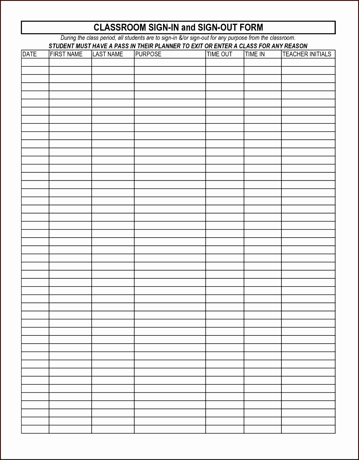 Check In Check Out Spreadsheet Unique Equipment Checkout form Template Excel Equipment Checkout