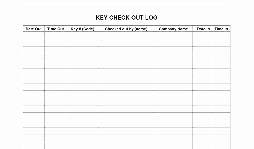 Check In Check Out Template Lovely Inventory Sign Out Sheet Template Awesome Check Beautiful