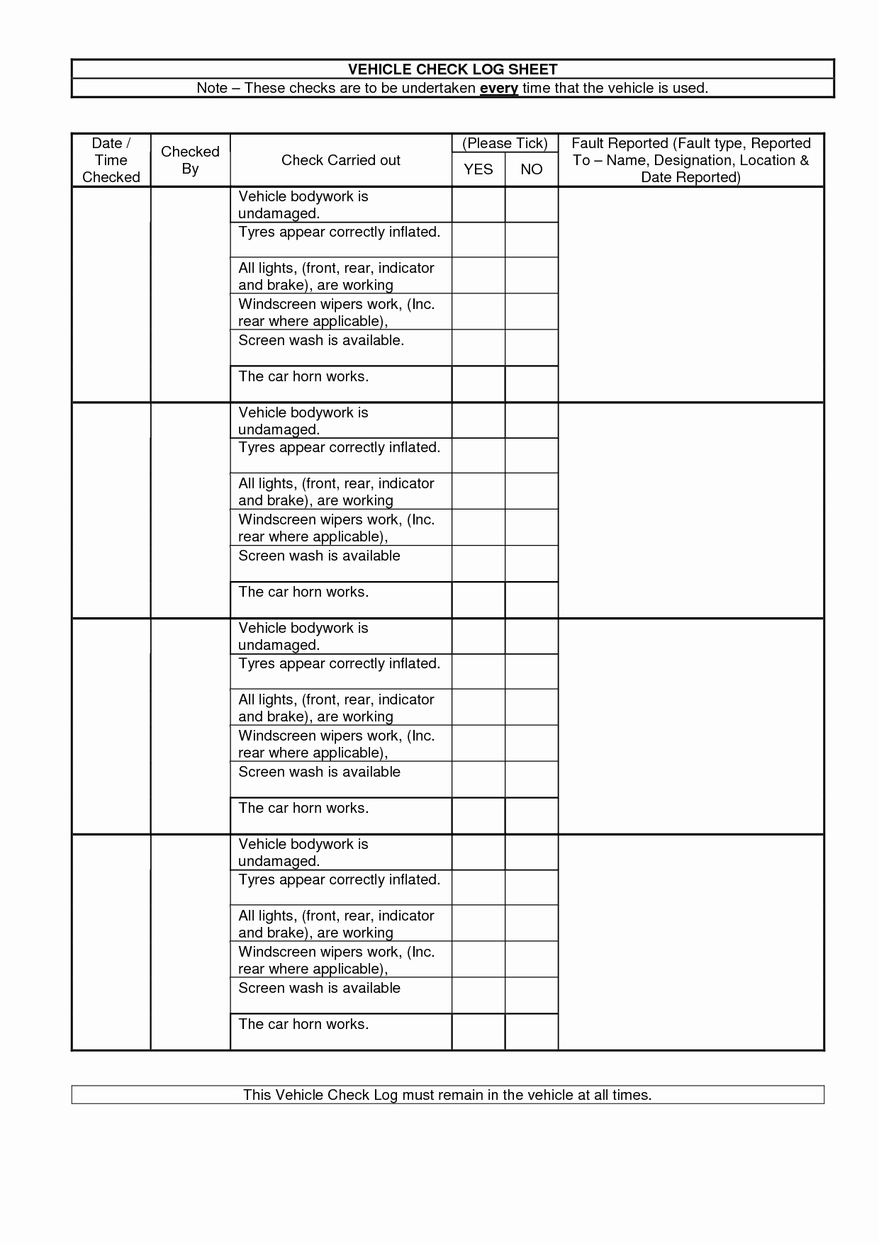 Check In Check Out Template Unique Best S Of Vehicle Check In Sheet Template Vehicle