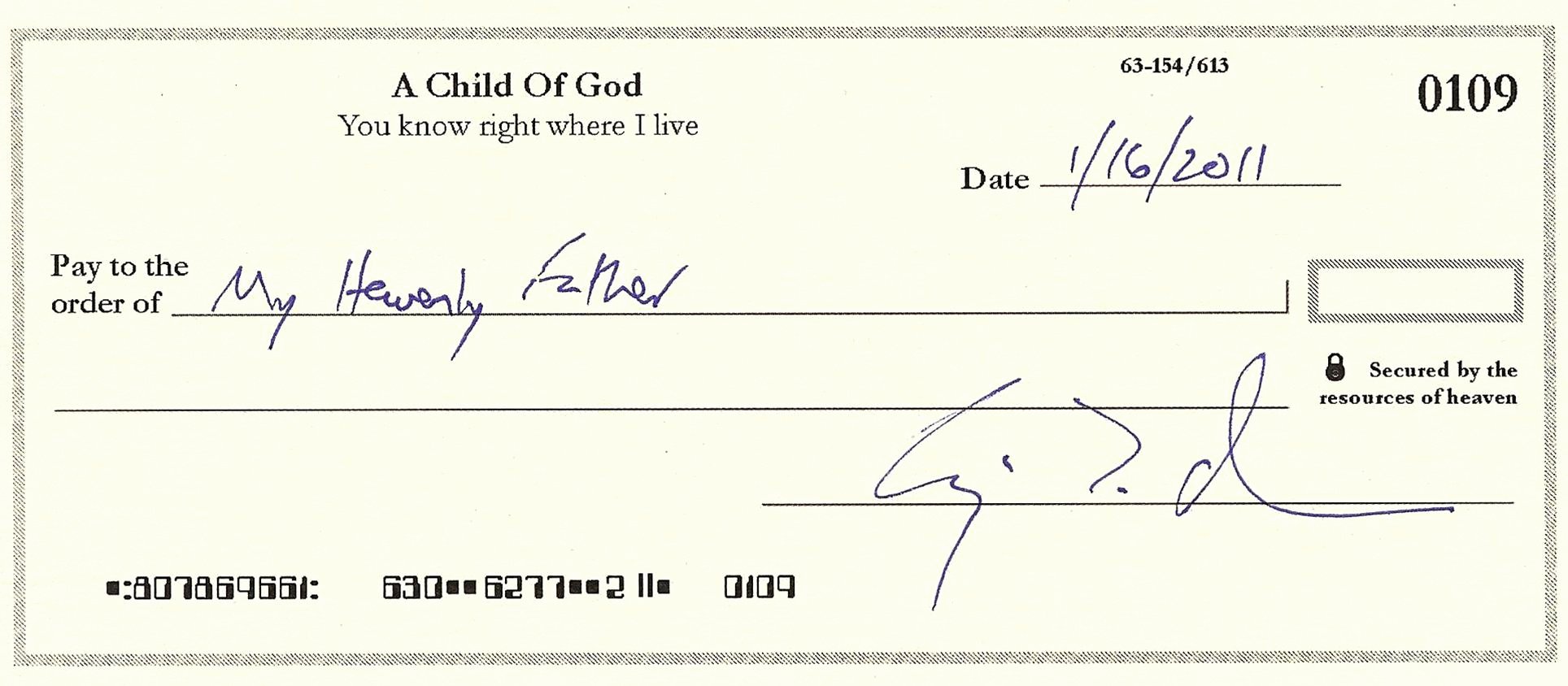 Check Template Filled Out Unique Signing A Blank Check
